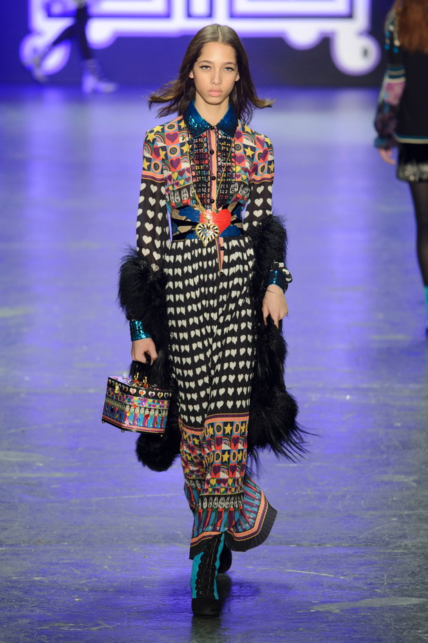 Anna Sui jesień-zima 2016/2017