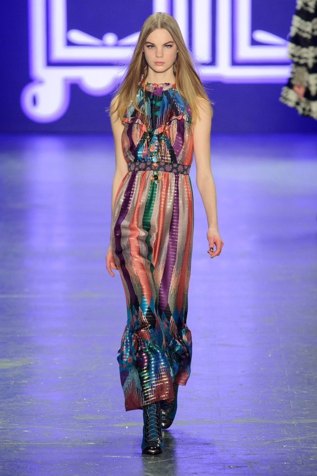 Anna Sui jesień-zima 2016/2017