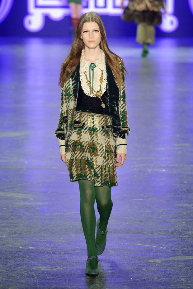 Anna Sui jesień-zima 2016/2017