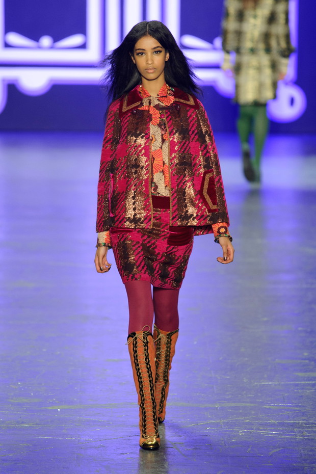 Anna Sui jesień-zima 2016/2017