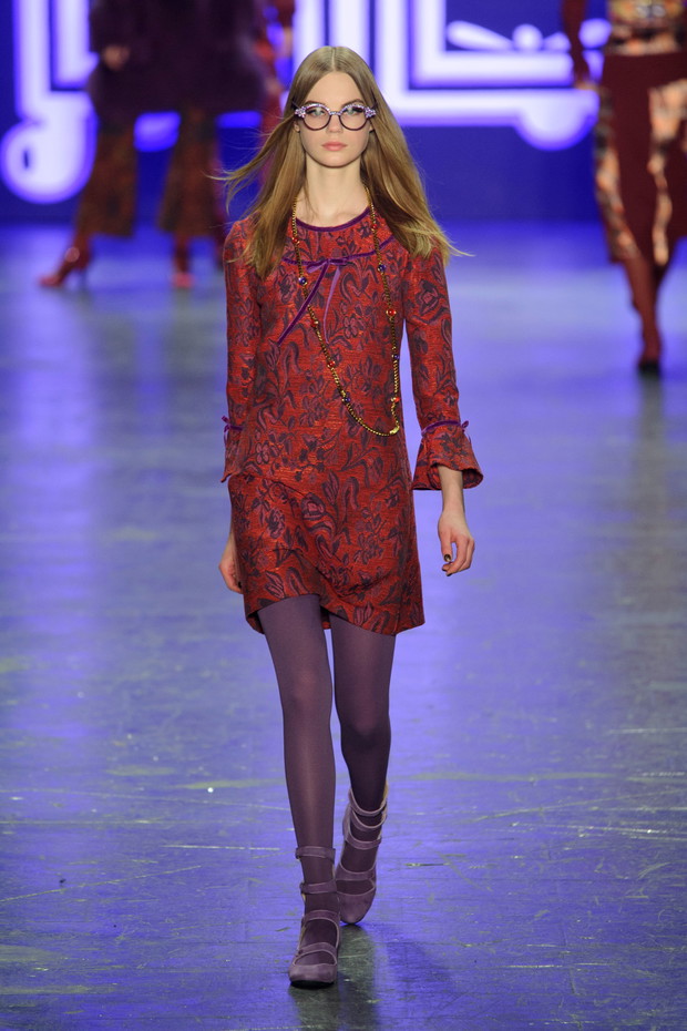 Anna Sui jesień-zima 2016/2017