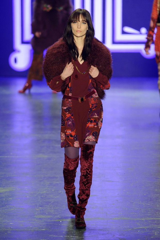 Anna Sui jesień-zima 2016/2017