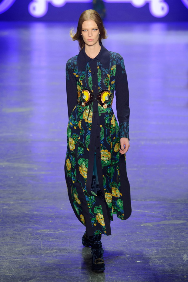 Anna Sui jesień-zima 2016/2017