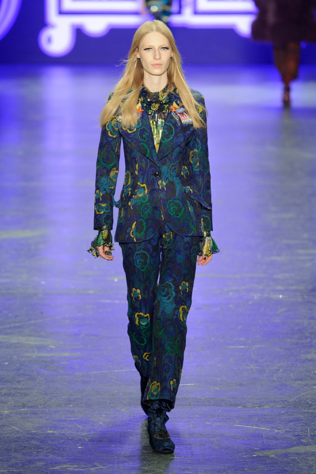 Anna Sui jesień-zima 2016/2017