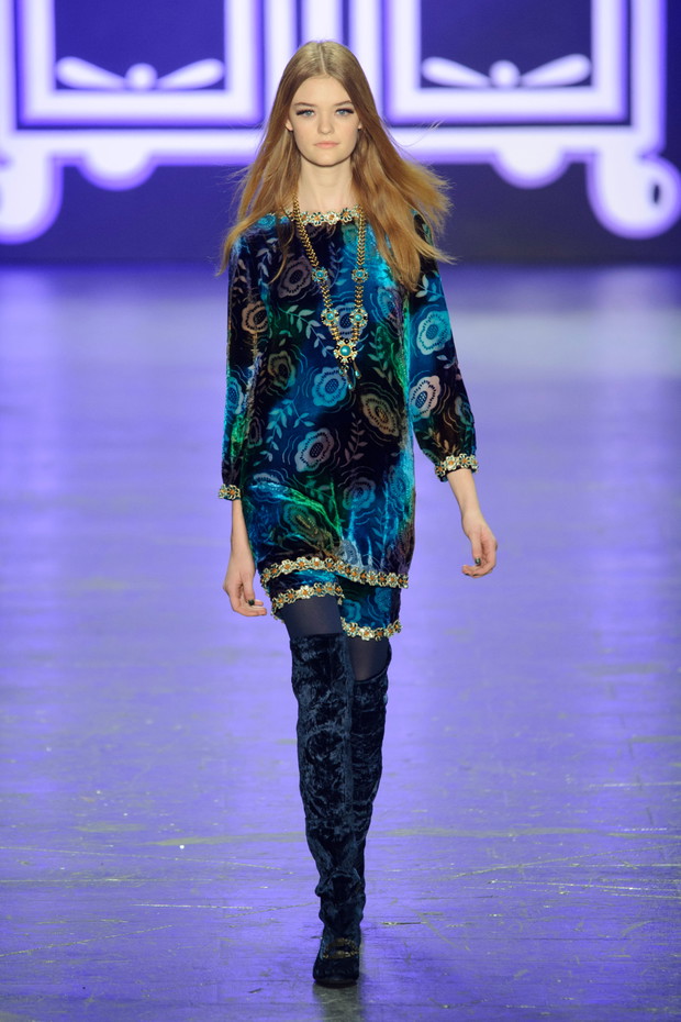 Anna Sui jesień-zima 2016/2017