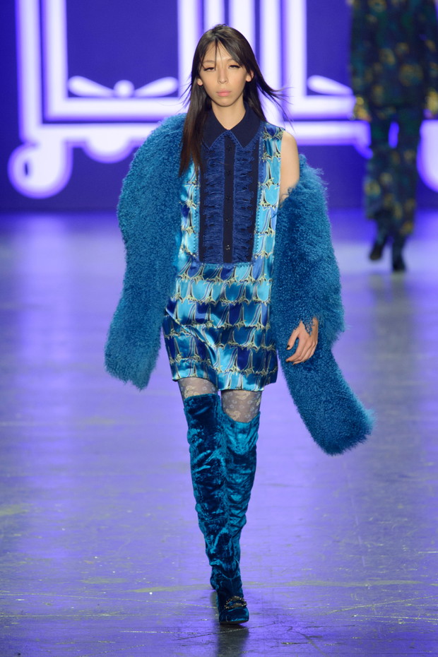Anna Sui jesień-zima 2016/2017