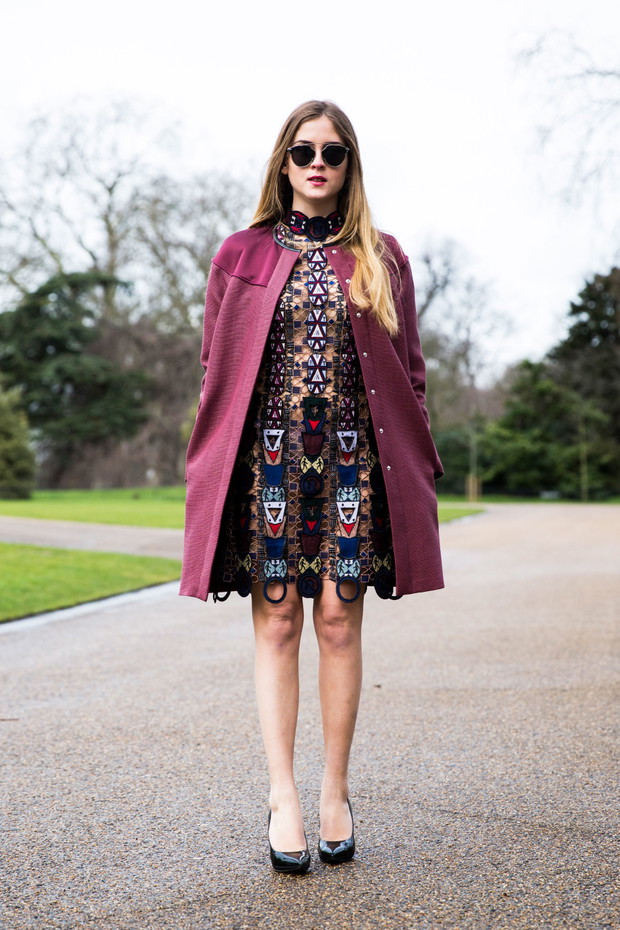 Street fashion: London Fashion Week jesień-zima 2016/2017