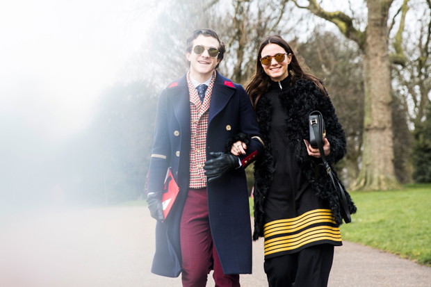 Street fashion: London Fashion Week jesień-zima 2016/2017