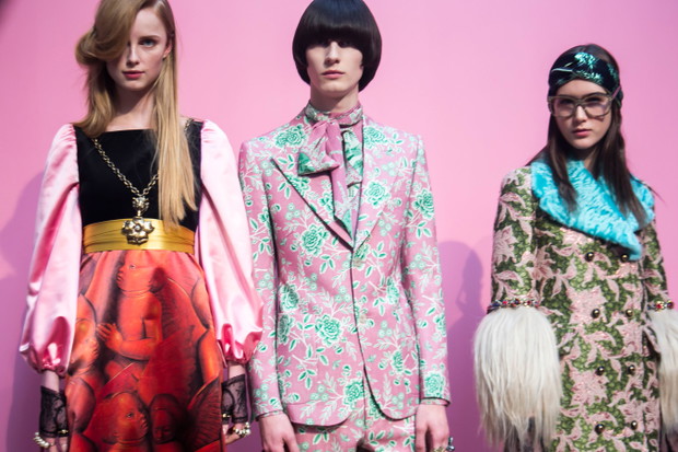 Gucci jesień-zima 2016/2017 - backstage