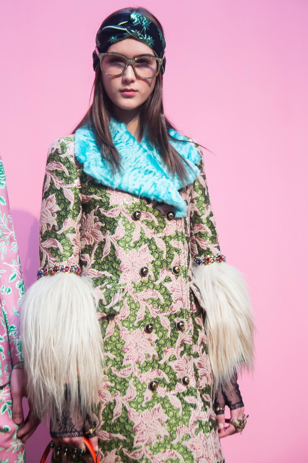 Gucci jesień-zima 2016/2017 - backstage