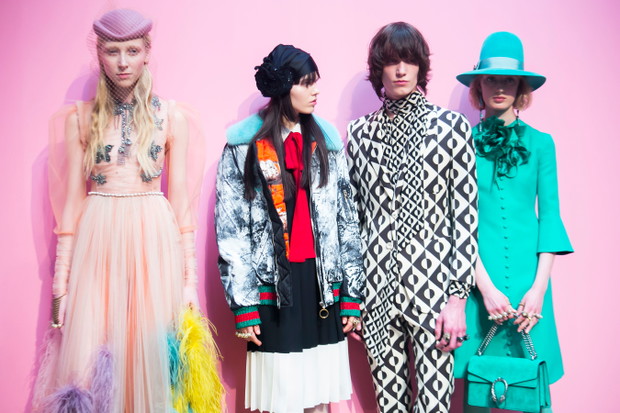 Gucci jesień-zima 2016/2017 - backstage
