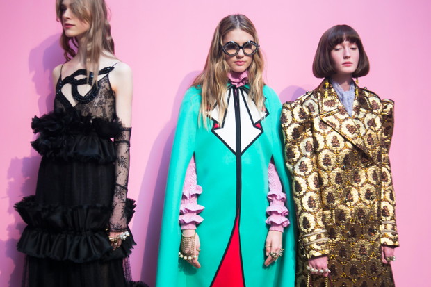Gucci jesień-zima 2016/2017 - backstage