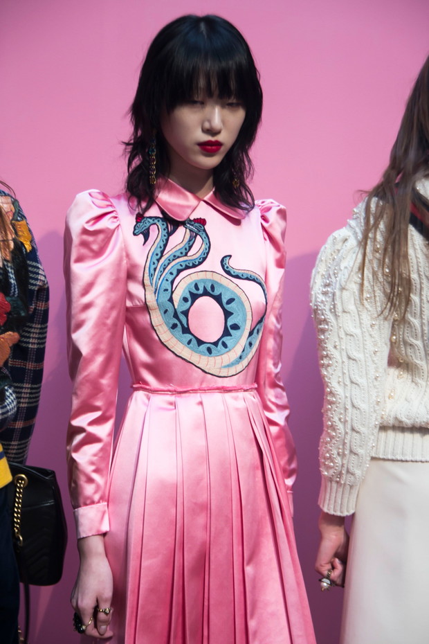 Gucci jesień-zima 2016/2017 - backstage