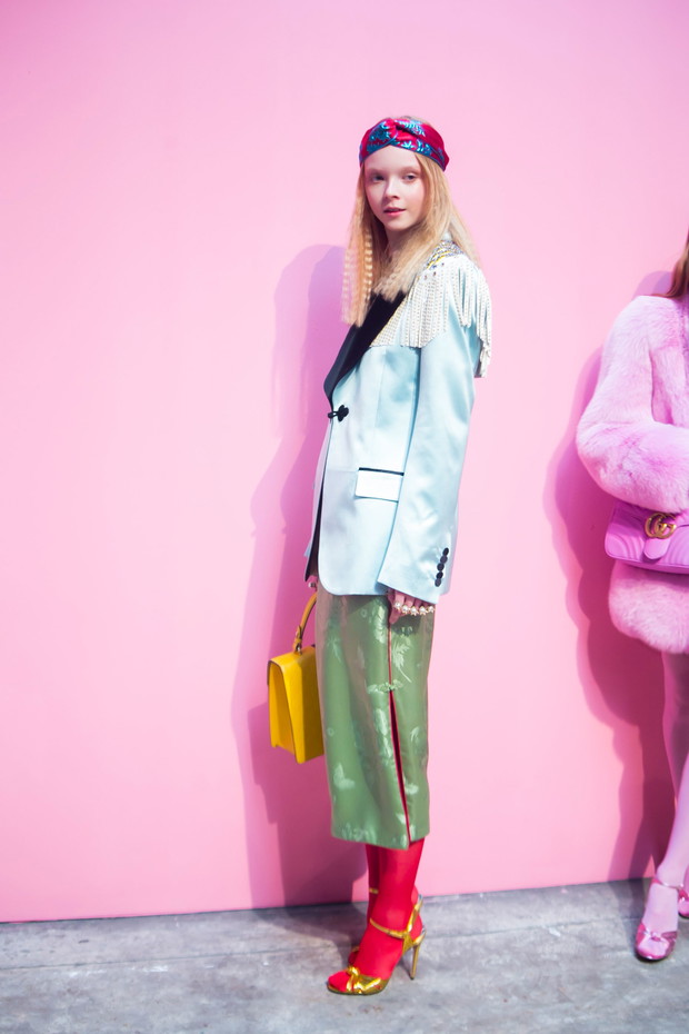 Gucci jesień-zima 2016/2017 - backstage