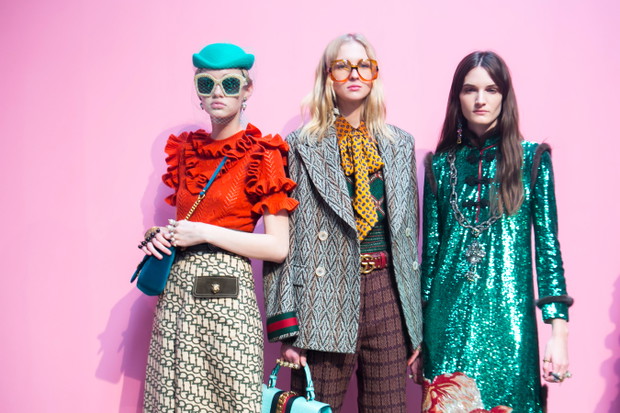 Gucci jesień-zima 2016/2017 - backstage