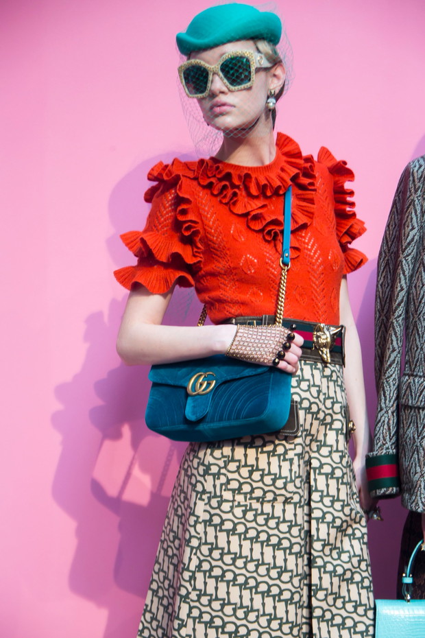 Gucci jesień-zima 2016/2017 - backstage