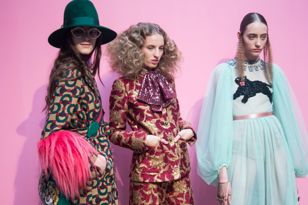 Gucci jesień-zima 2016/2017 - backstage