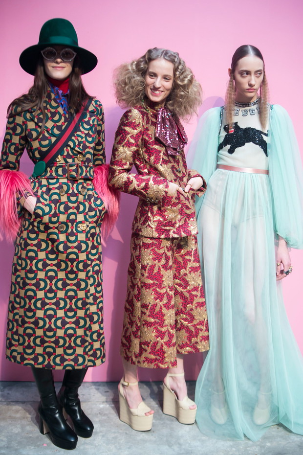 Gucci jesień-zima 2016/2017 - backstage