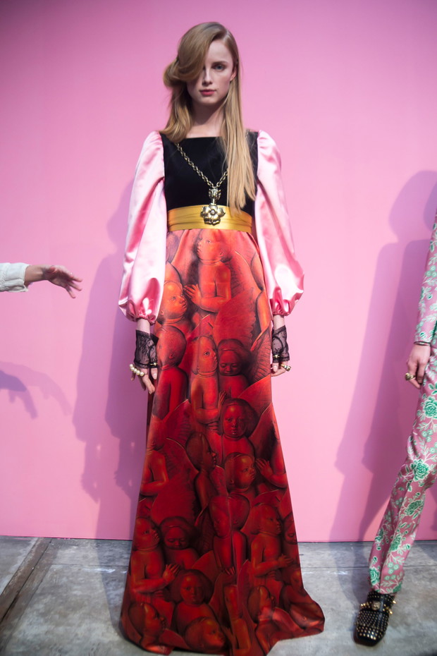 Gucci jesień-zima 2016/2017 - backstage