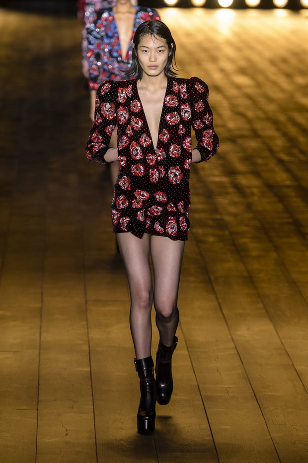 Najnowszy pokaz Saint Laurent