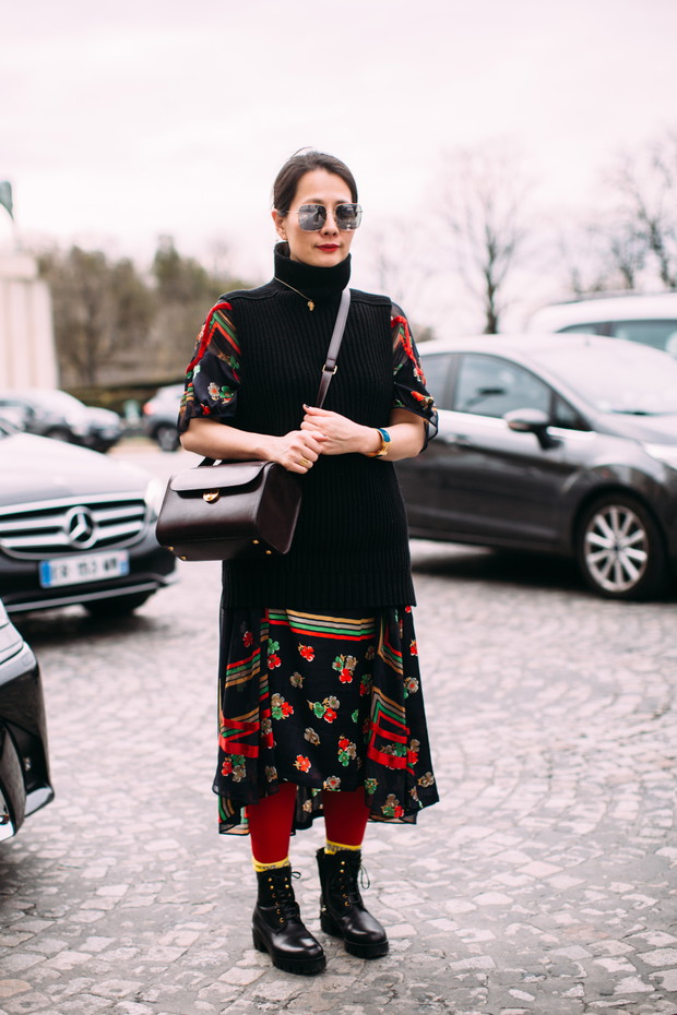 Street style w Paryżu