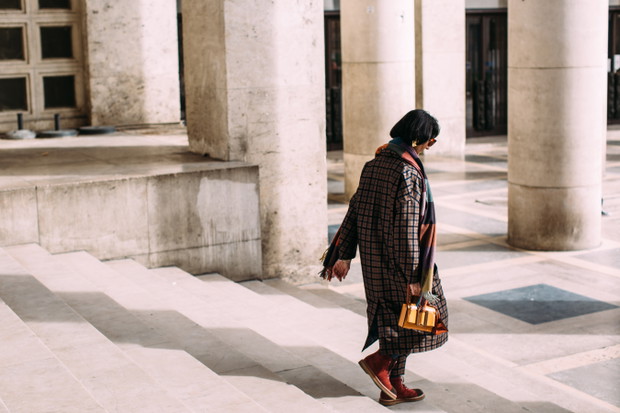 Street style w Paryżu