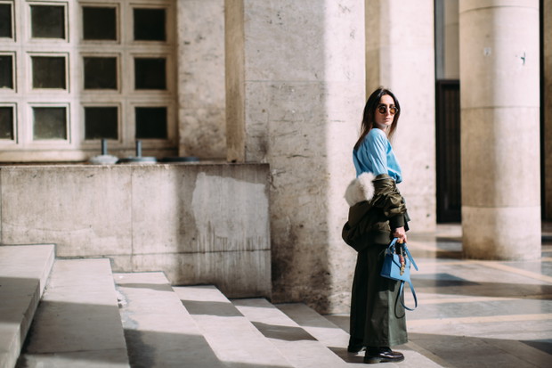 Street style w Paryżu