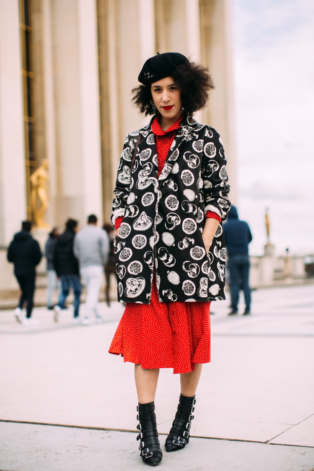 Street style w Paryżu