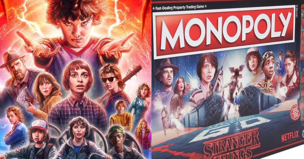 Gra Monopoly Stranger Things