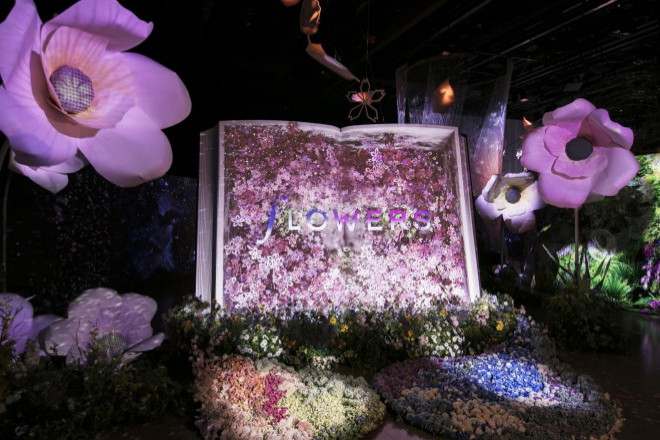 World Flowers na iSaloni, instalacja NAKED