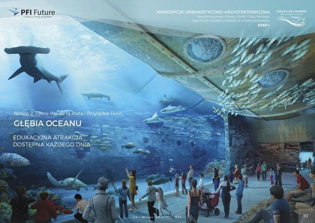 Projekt Oceanarium w Gdańsku