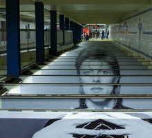 David Bowie w nowojorskim metrze