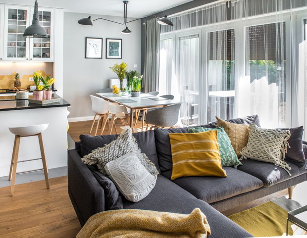 MODERN BOHO, dom w Poznaniu, projekt: SHOKO.design