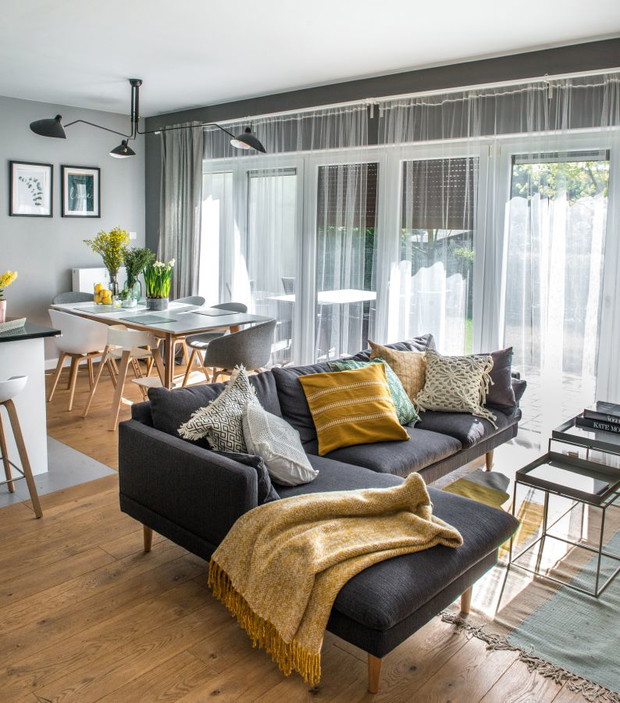 MODERN BOHO, dom w Poznaniu, projekt: SHOKO.design