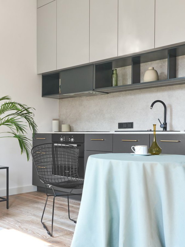 Kawalerka na Powiślu, projekt Dash Interiors
