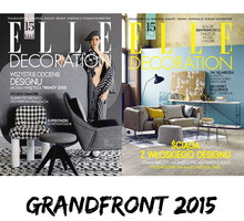Okładki ELLE Decoration na liście zwycięzców GrandFront 2015!