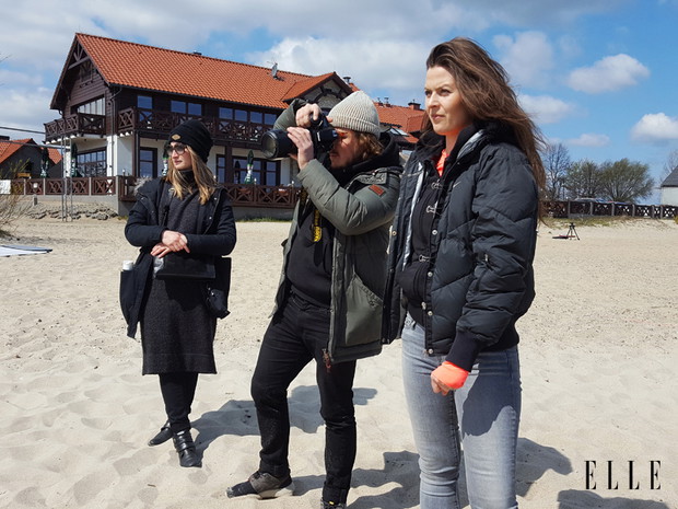 Kulisy sesji okładkowej do lipcowego ELLE