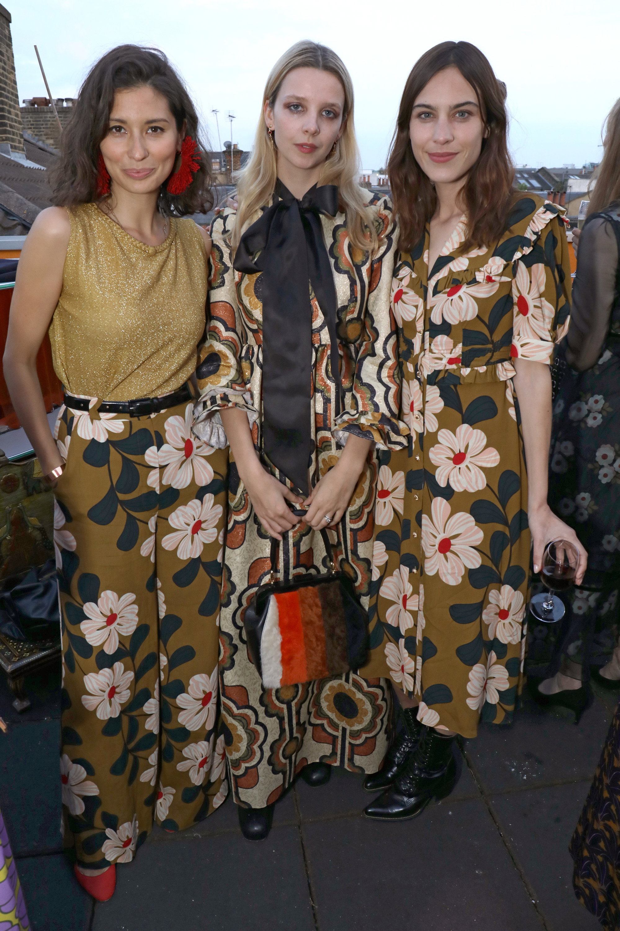 Alexa Chung na wystawie "Orla Kiely: A Life in Pattern", 23