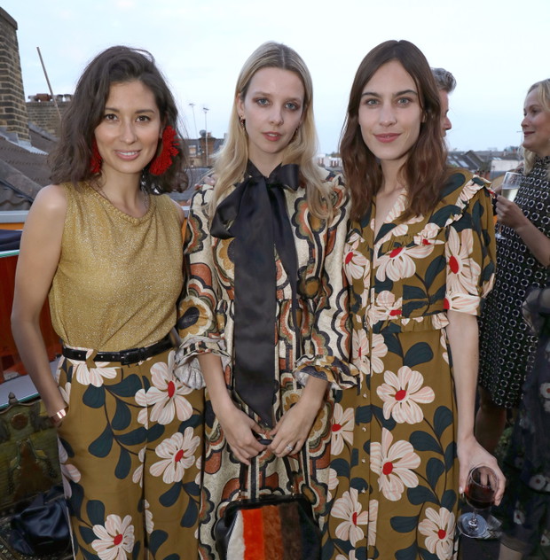 Alexa Chung na wystawie Orla Kiely: A Life in Pattern, 23