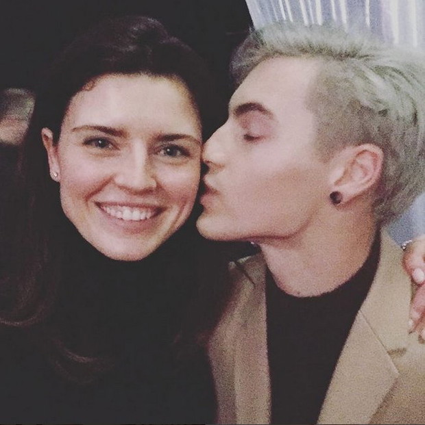 Małgorzata Leitner z Radkiem Pestką fot. instagram.com/gosialeitner