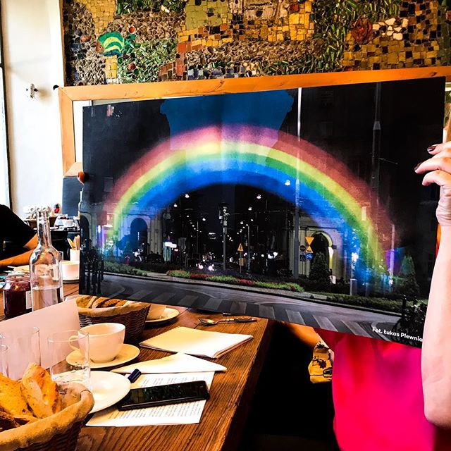 Hologramowa tęcza