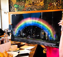 Hologramowa tęcza
