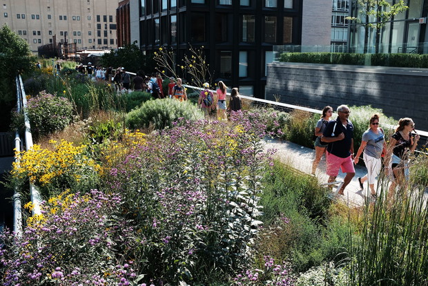 High Line Park w Nowym Jorku