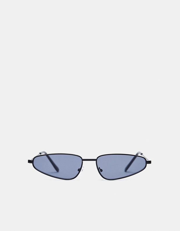 Niebieskie okulary przeciwsłoneczne Bershka