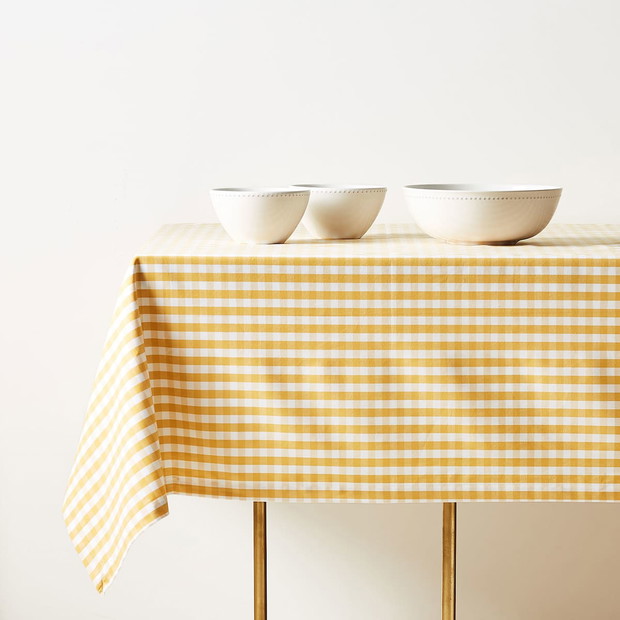 Obrus w krateczkę, ZARA HOME, 49 zł