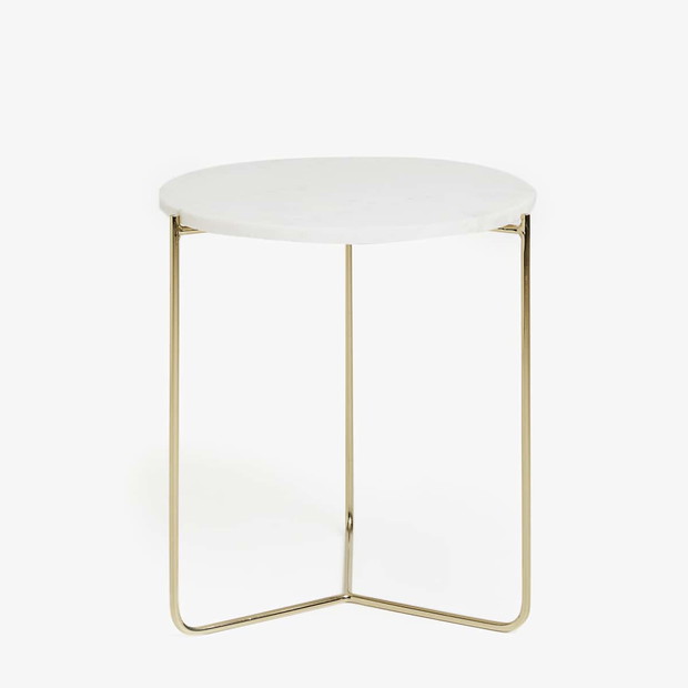 Stolik z marmurowym blatem, ZARA HOME, 299 zł z 499 zł