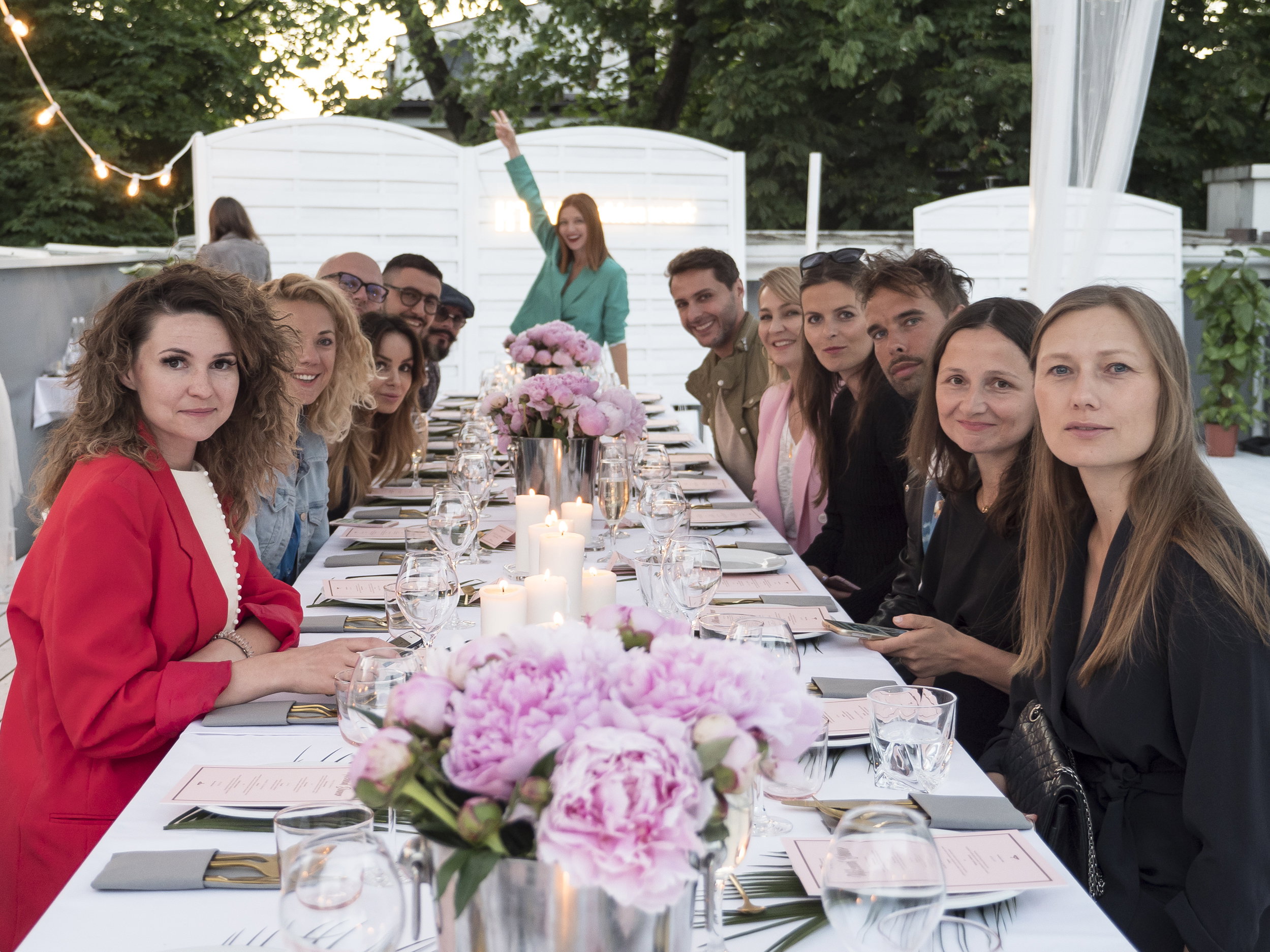 Karolina Limbach i Marcin Świderek z ELLE na Millennial Dinner