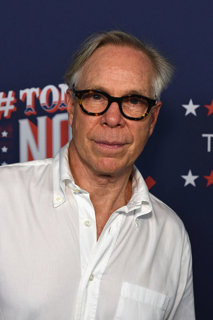 Tommy Hilfiger na backstage'u pokazu TommyNow Pier