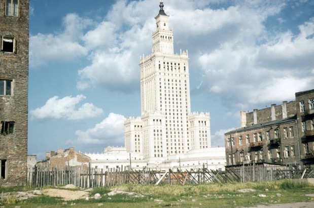 Pałac Kultury i Nauki w Warszawie, 1958