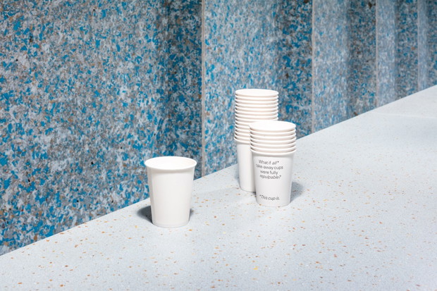 Recyklingowe kubki Zero Waste Bistro